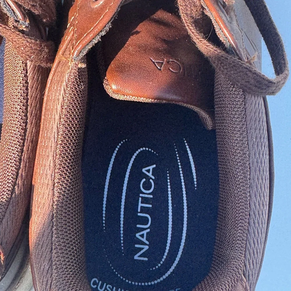 Nautica Men's Classic Lace-Up Low Top Fashion Sneaker Loafer size:8.5 - Picture 3 of 6